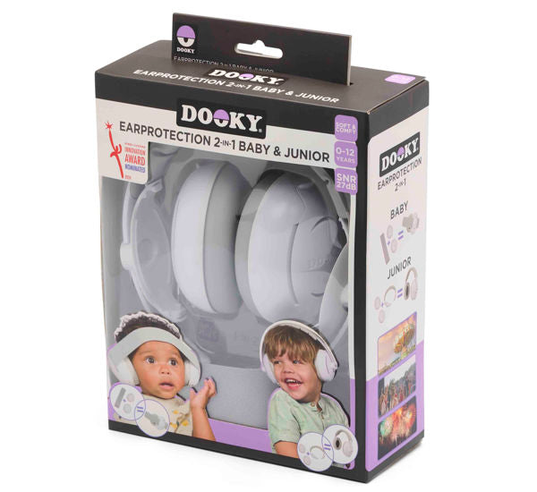 Dooky - Oorbescherming 2-in-1 Baby-Peuter