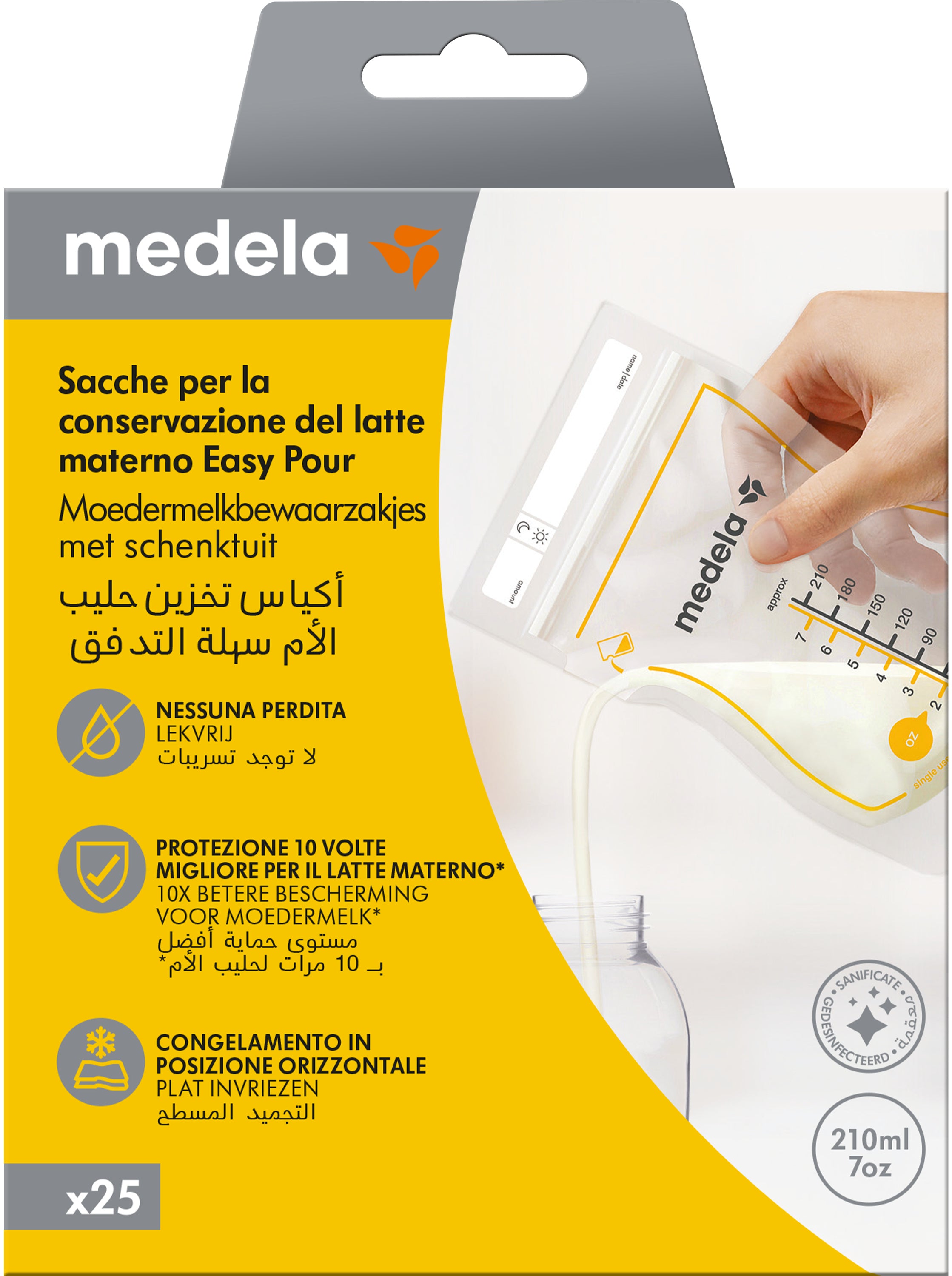 Medela Breastmilk Storage Bags with Spout - Renewed