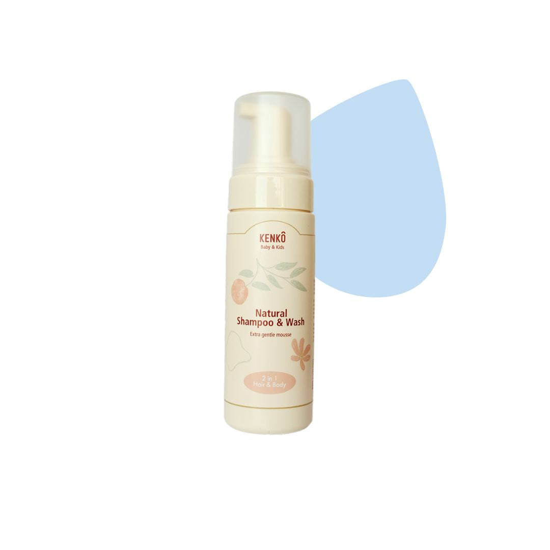 Natural Shampoo & Wash Mousse - Baby & Kids