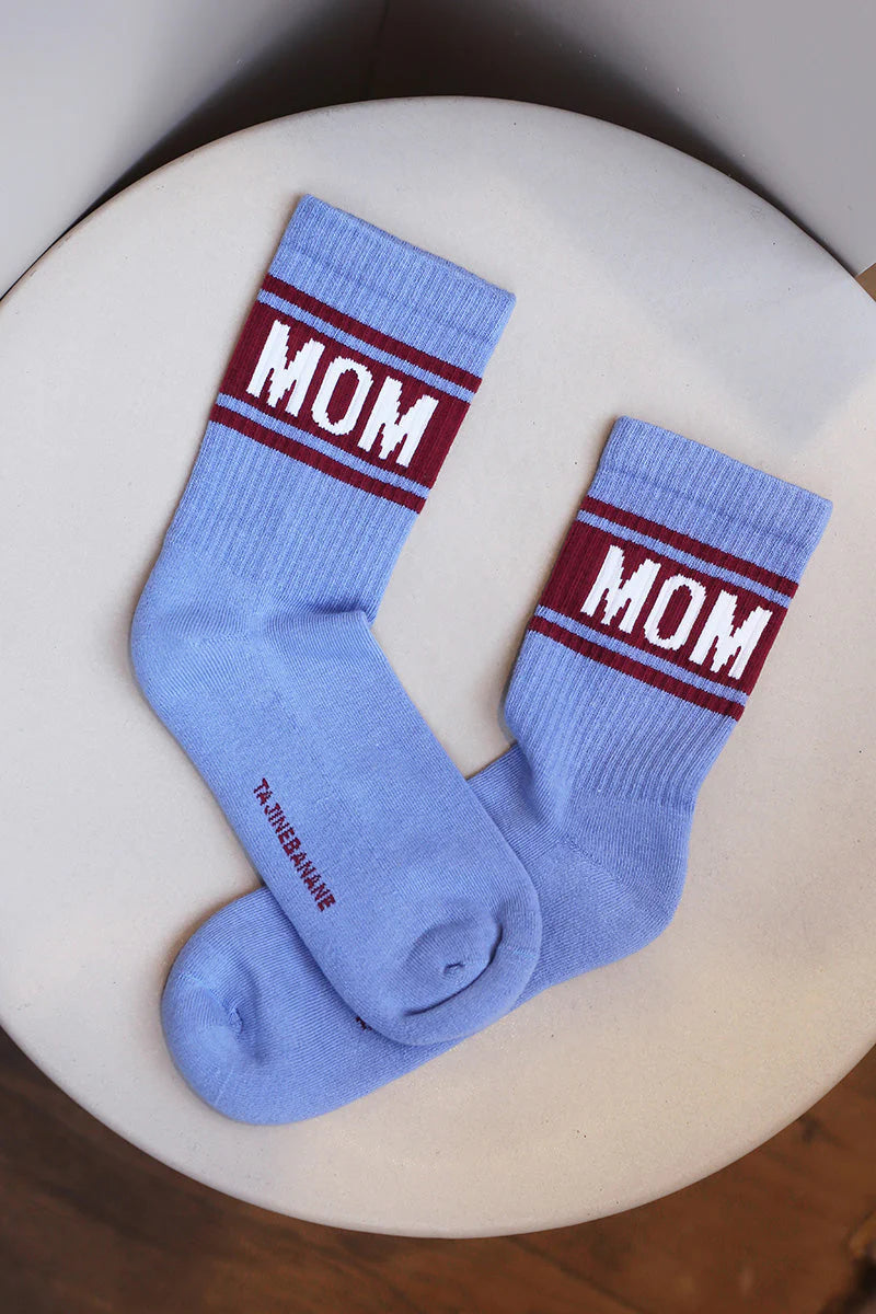 Purple MOM socks