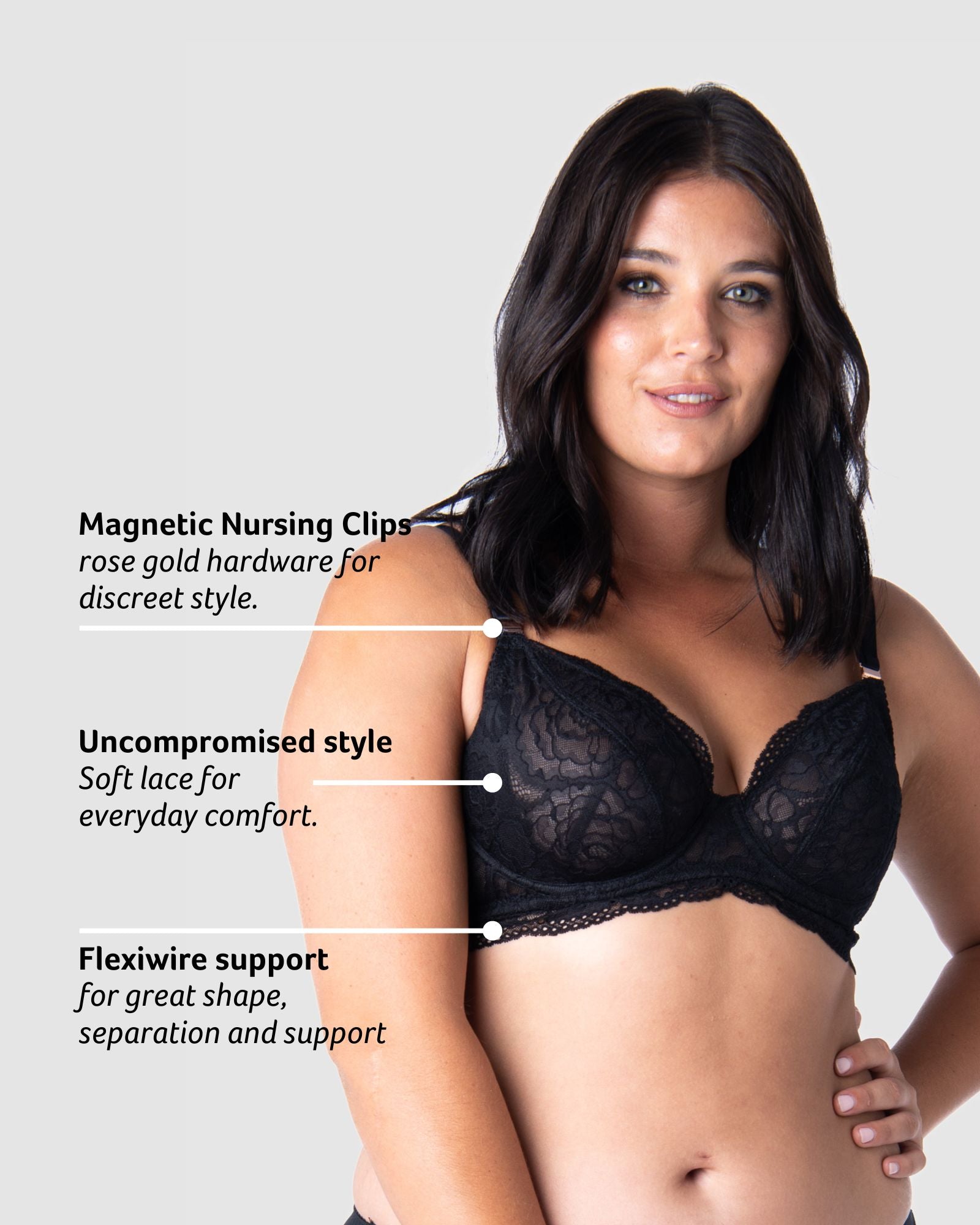 Soutien-gorge plongeant Heroine