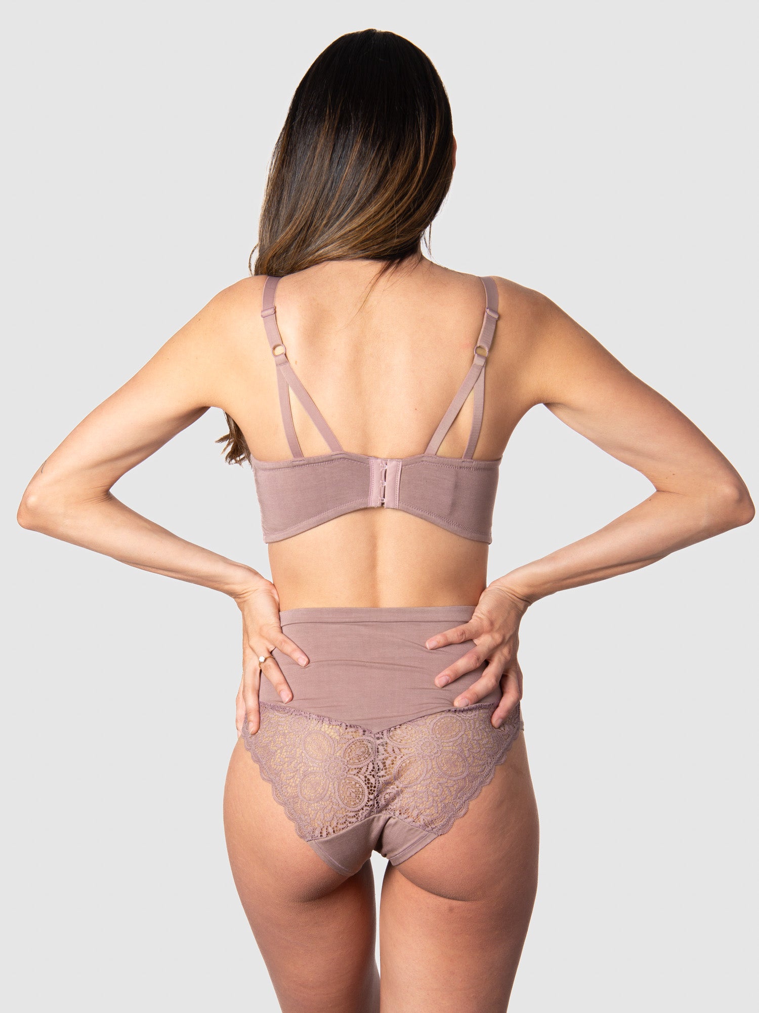 Serenity Bamboo - moka - soutien-gorge de maternité et d'allaitement