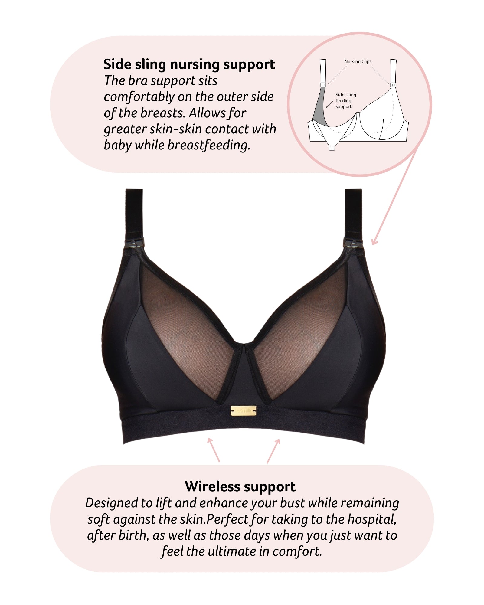 Hotmilk - Soutien-gorge de maternité et d'allaitement impeccable
