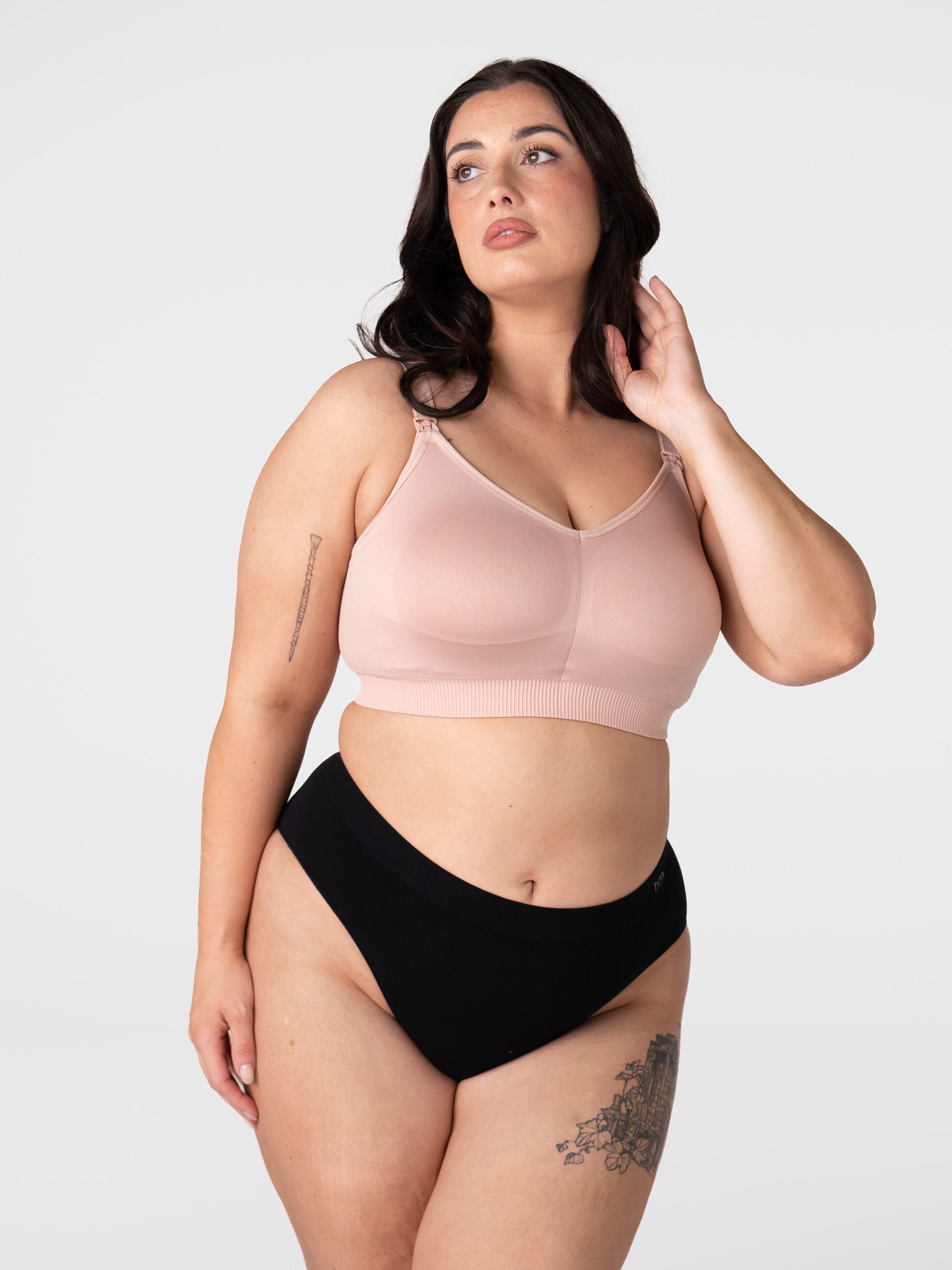 My everyday nursing bra Bust F+ - Hotmilk