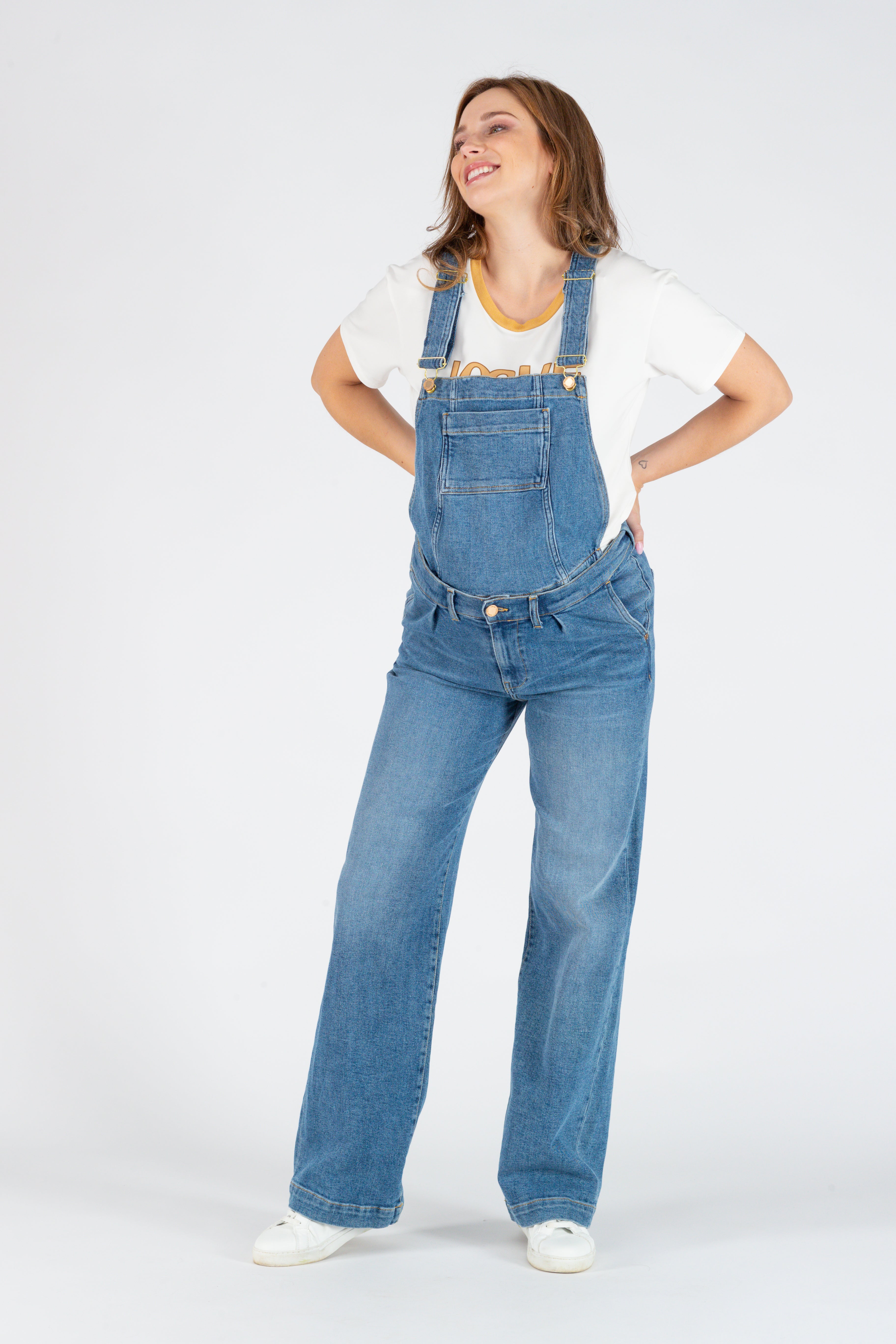 Fisher Denim Overall Top