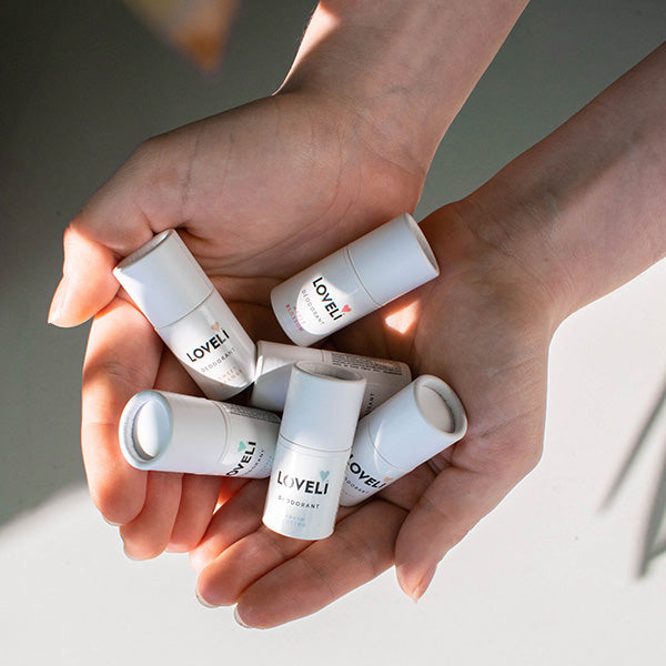 Set of deodorant minis
