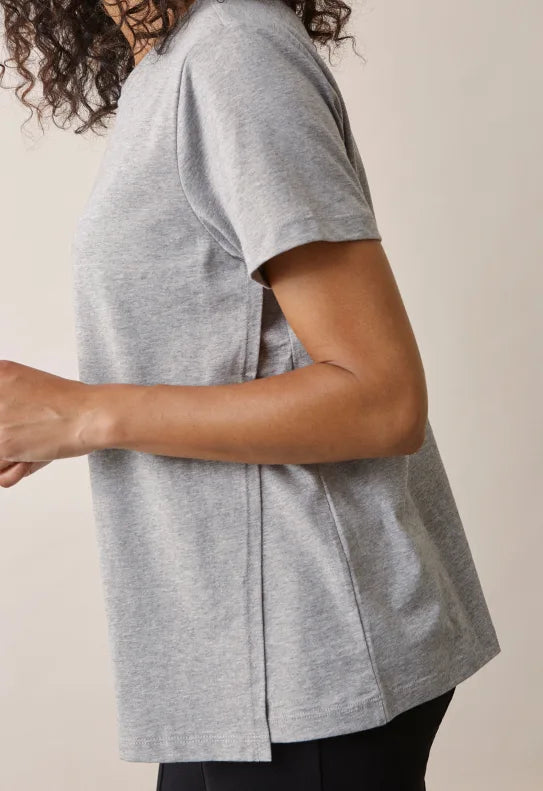Basic Zwangerschaps en borstvoedingst-shirt