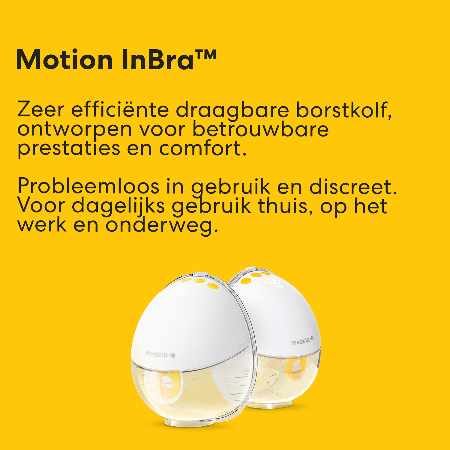 Motion InBra -  handsfree borstkolf dubbel