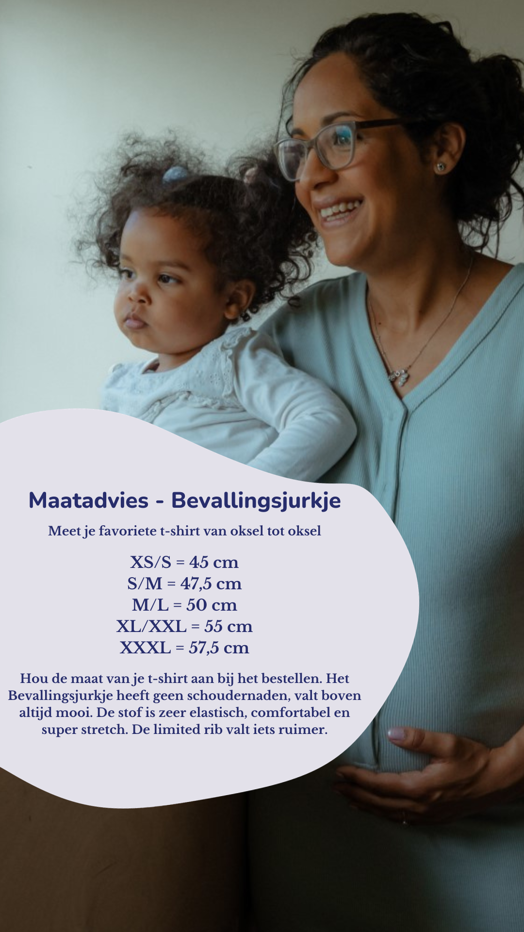 The Maternity Dress - Limited Rib - Bamboo
