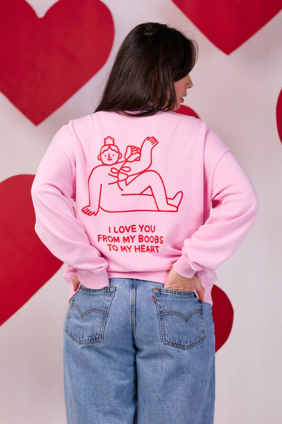 I Love You Breastfeeding Sweatshirt