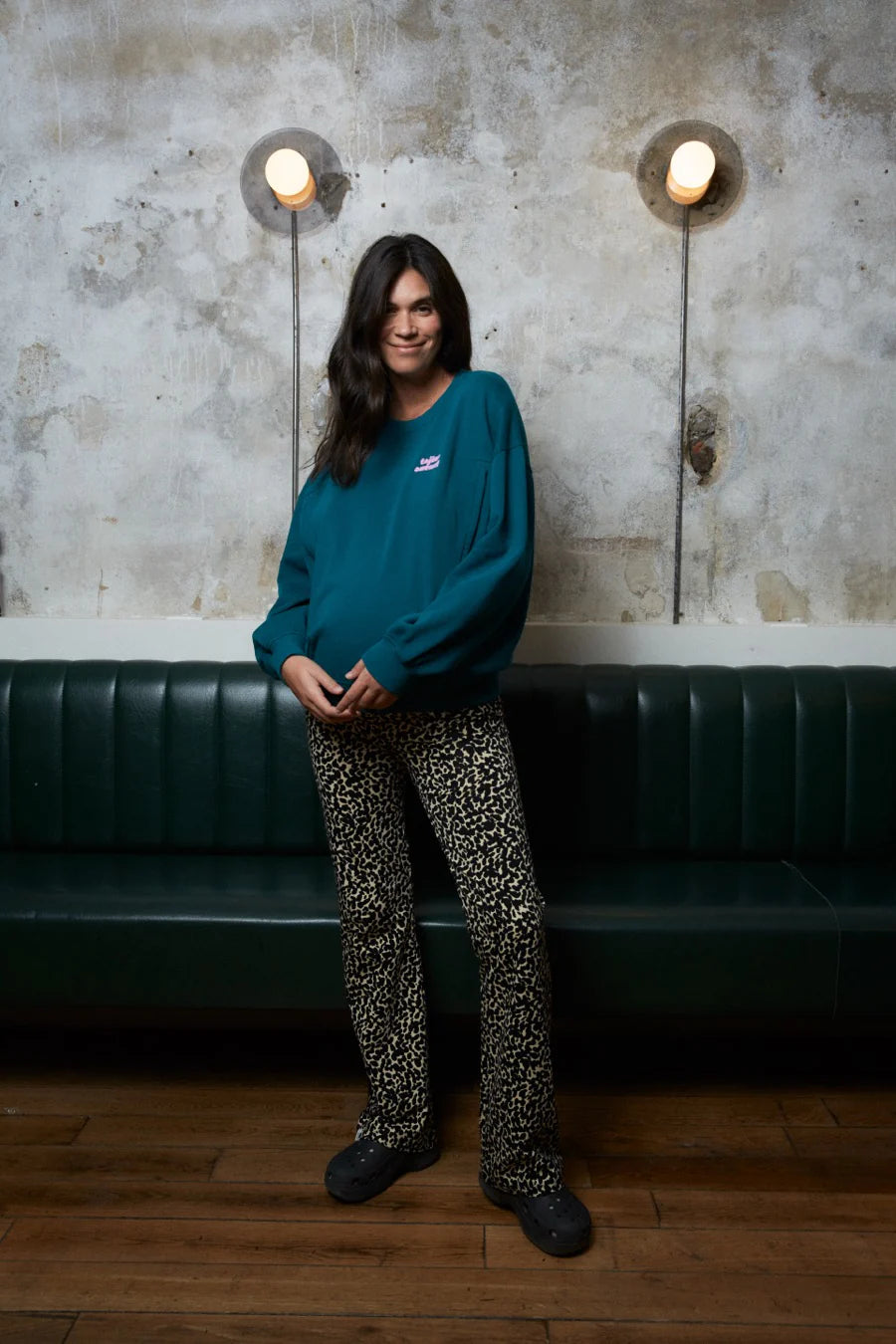 P'allaite Sweatshirt Emerald - Tajine Banane