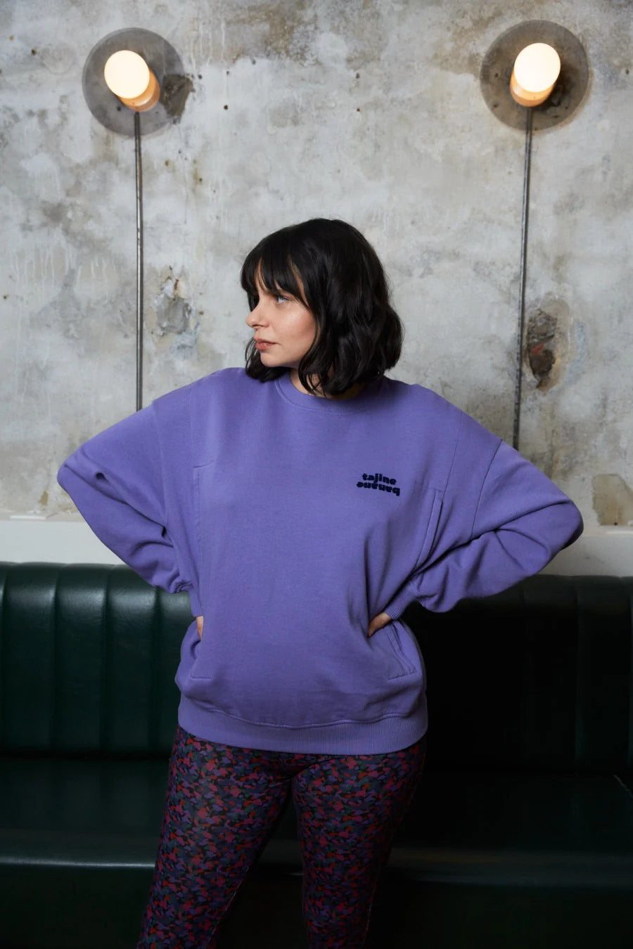 P'allaite Sweatshirt Purple - Tajine Banane
