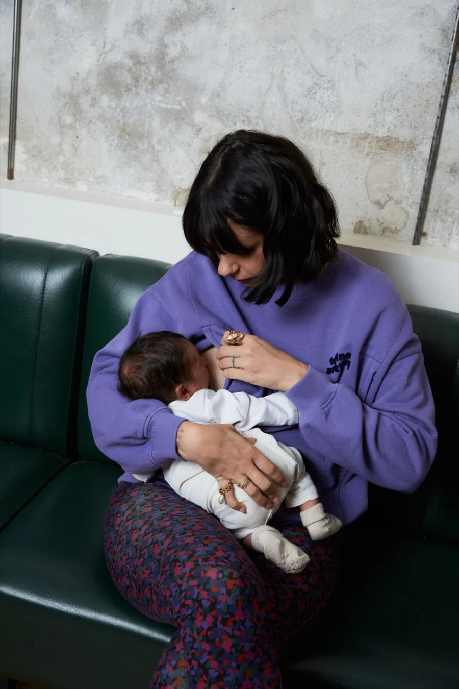 P'allaite Sweatshirt Purple - Tajine Banane