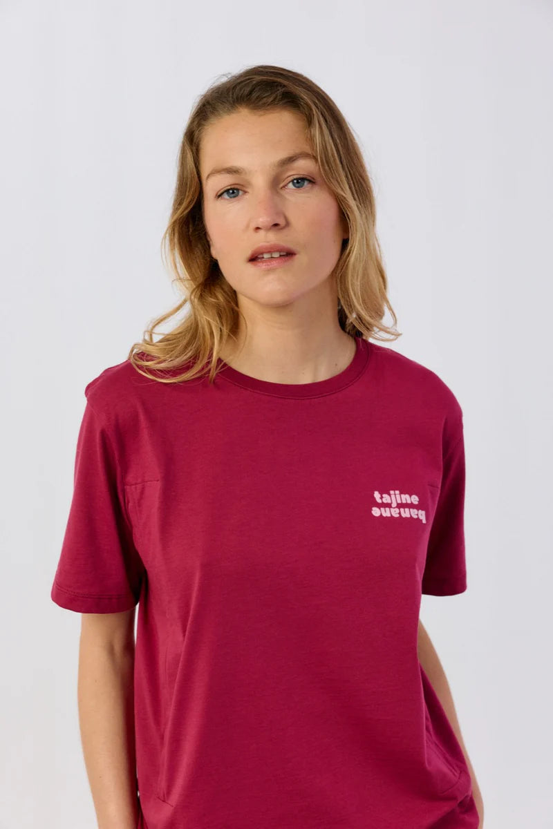 La p'allaite Borstvoeding T-shirt Framboos (pre order)