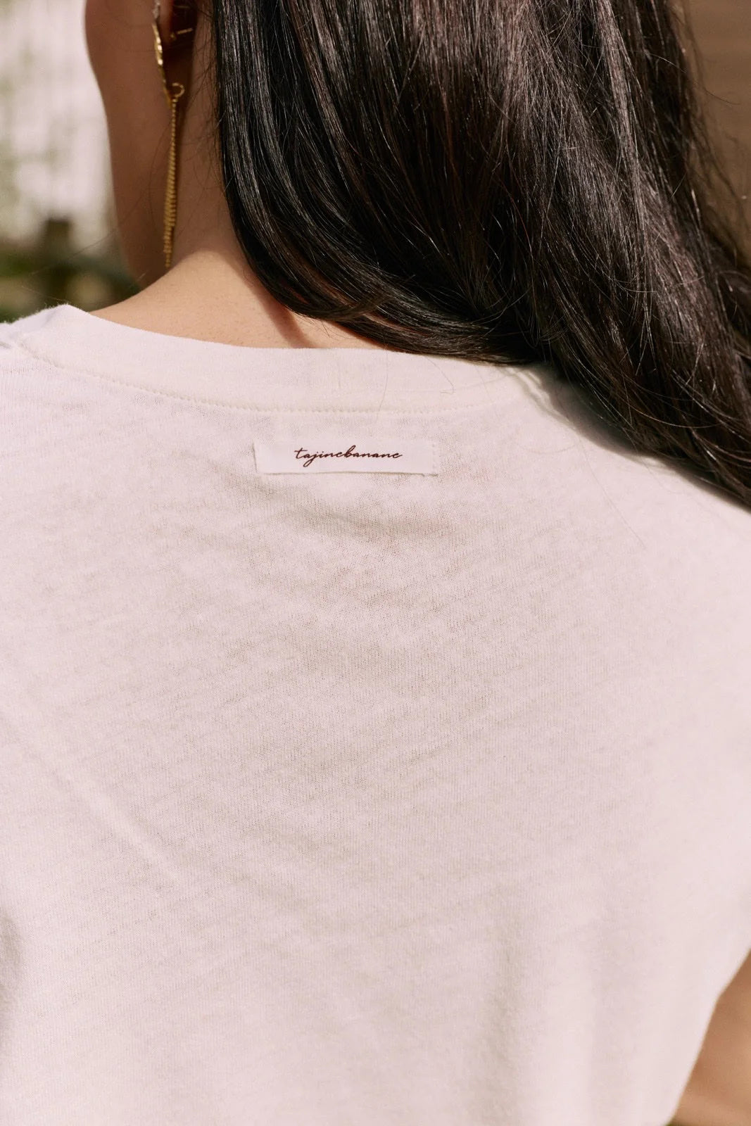 Lin'déclassable Ecru borstvoedingst-shirt