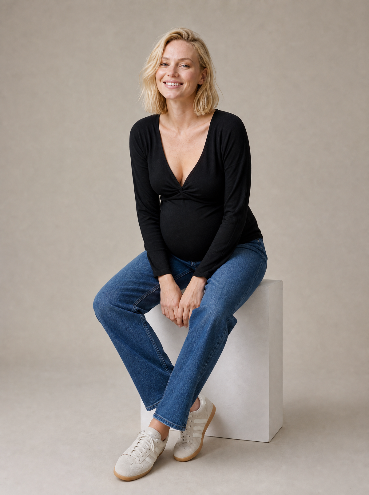 Tina Zwangerschaps- en Voedingsblouse