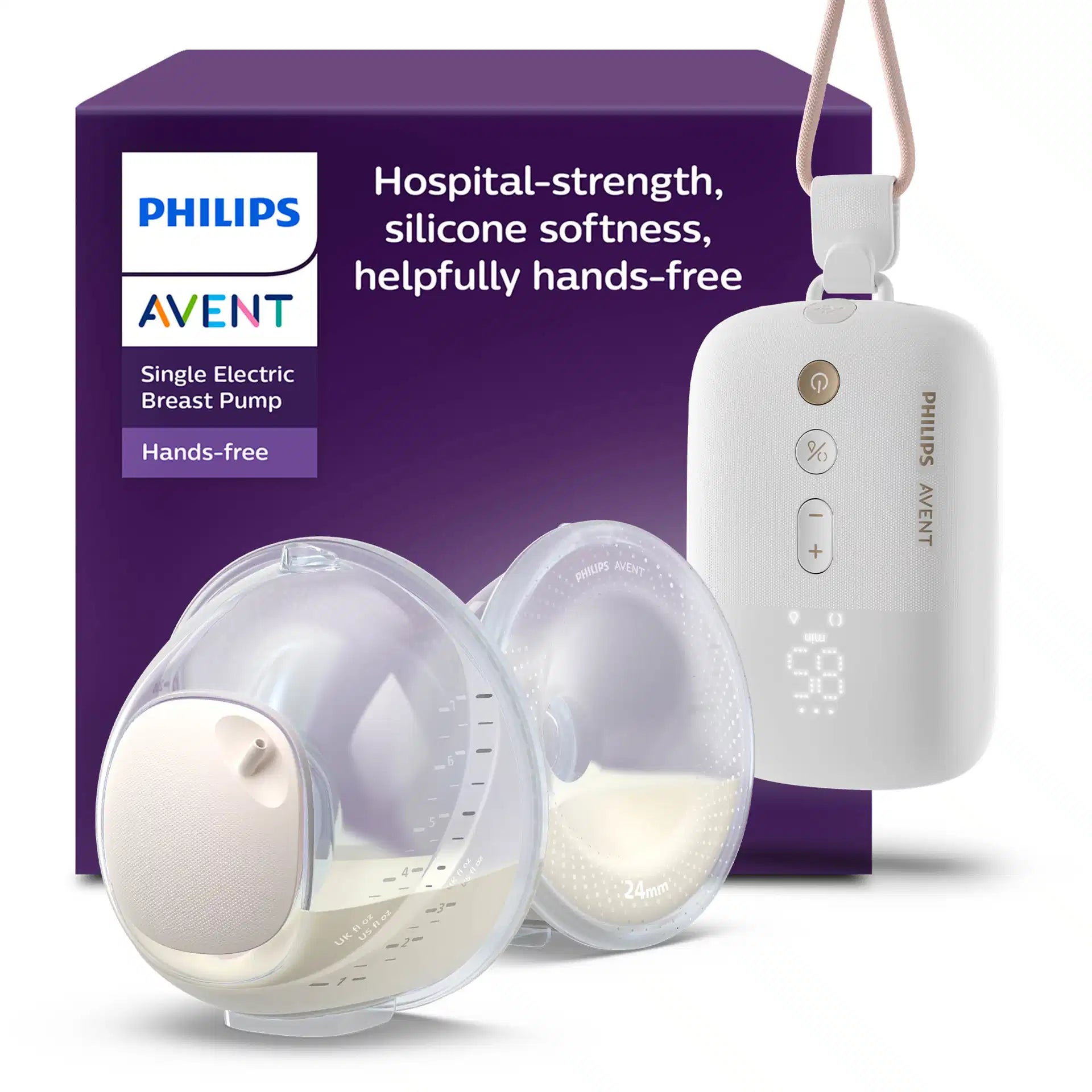 Borstkolf Handsfree dubbel