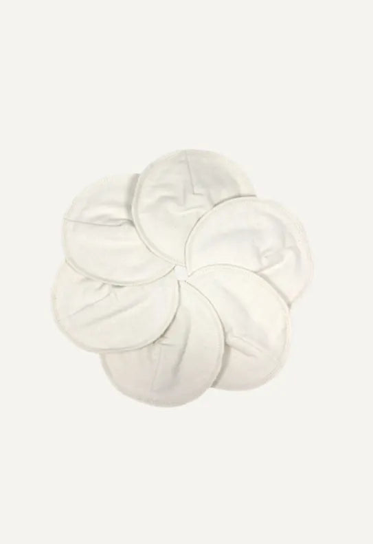 Borstkompressen organic cotton 6-pack