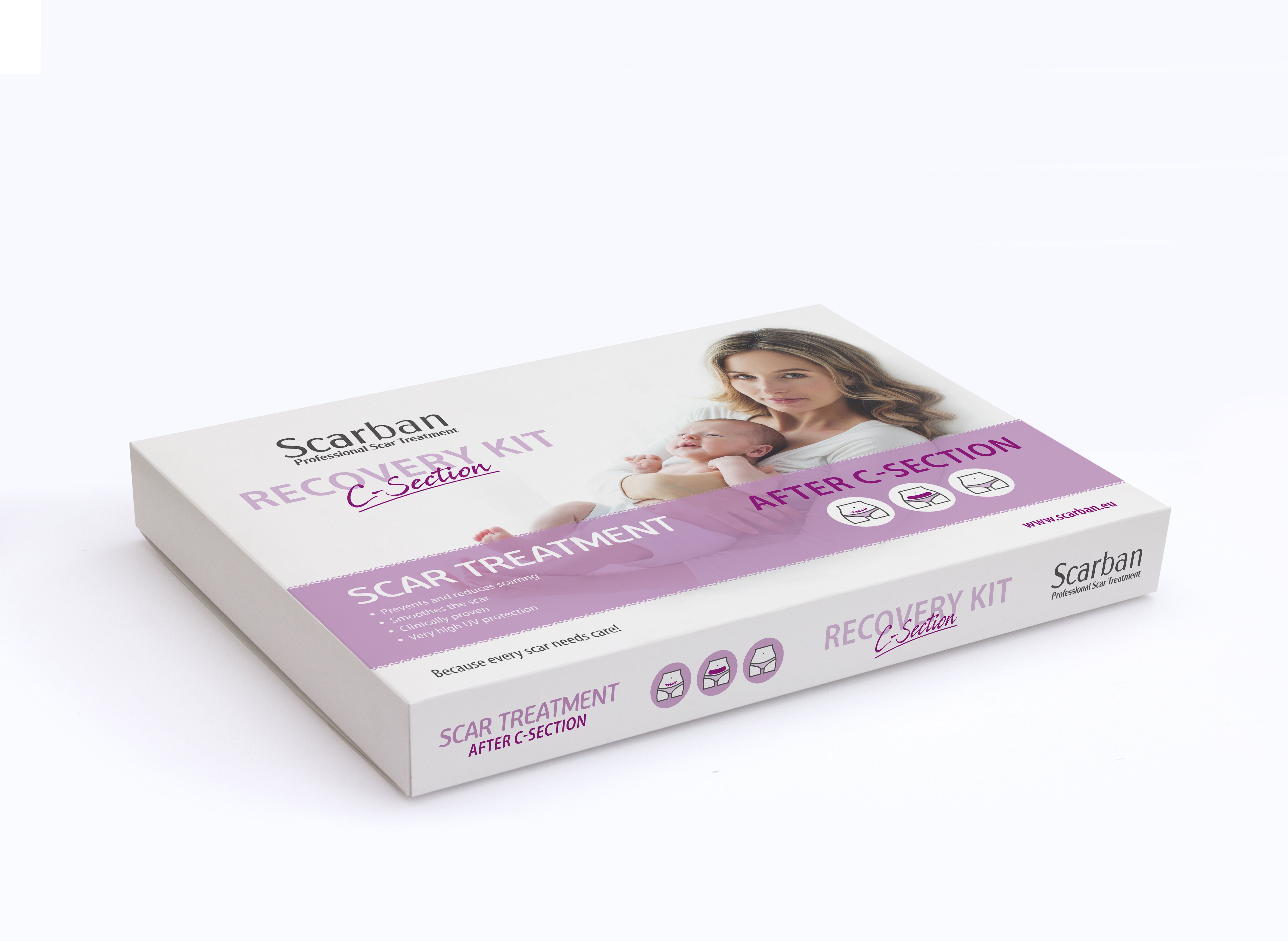 Scarban C-Section siliconenpleister voor littekens na keizersnede