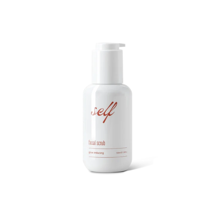 Glow inducing facial scrub - Self