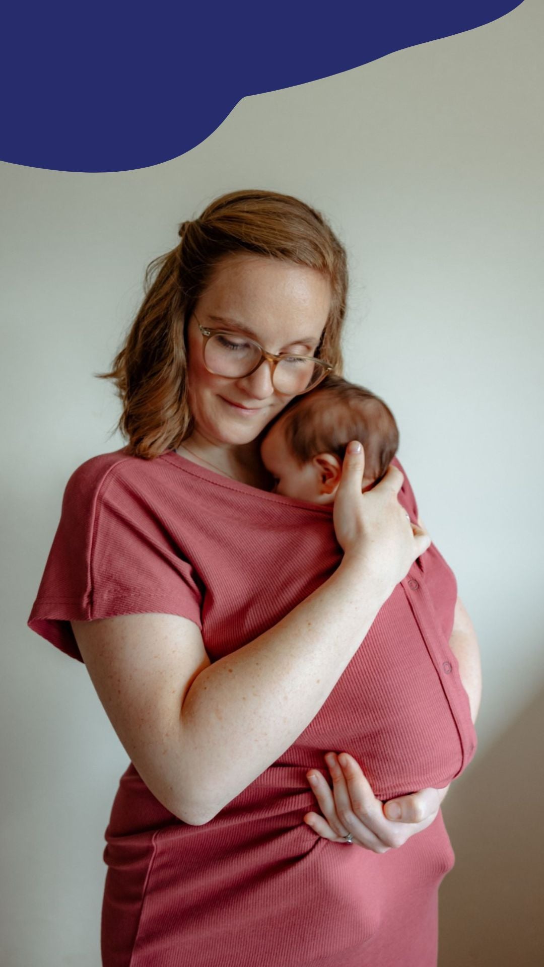 The Maternity Dress - Limited Rib - Bamboo