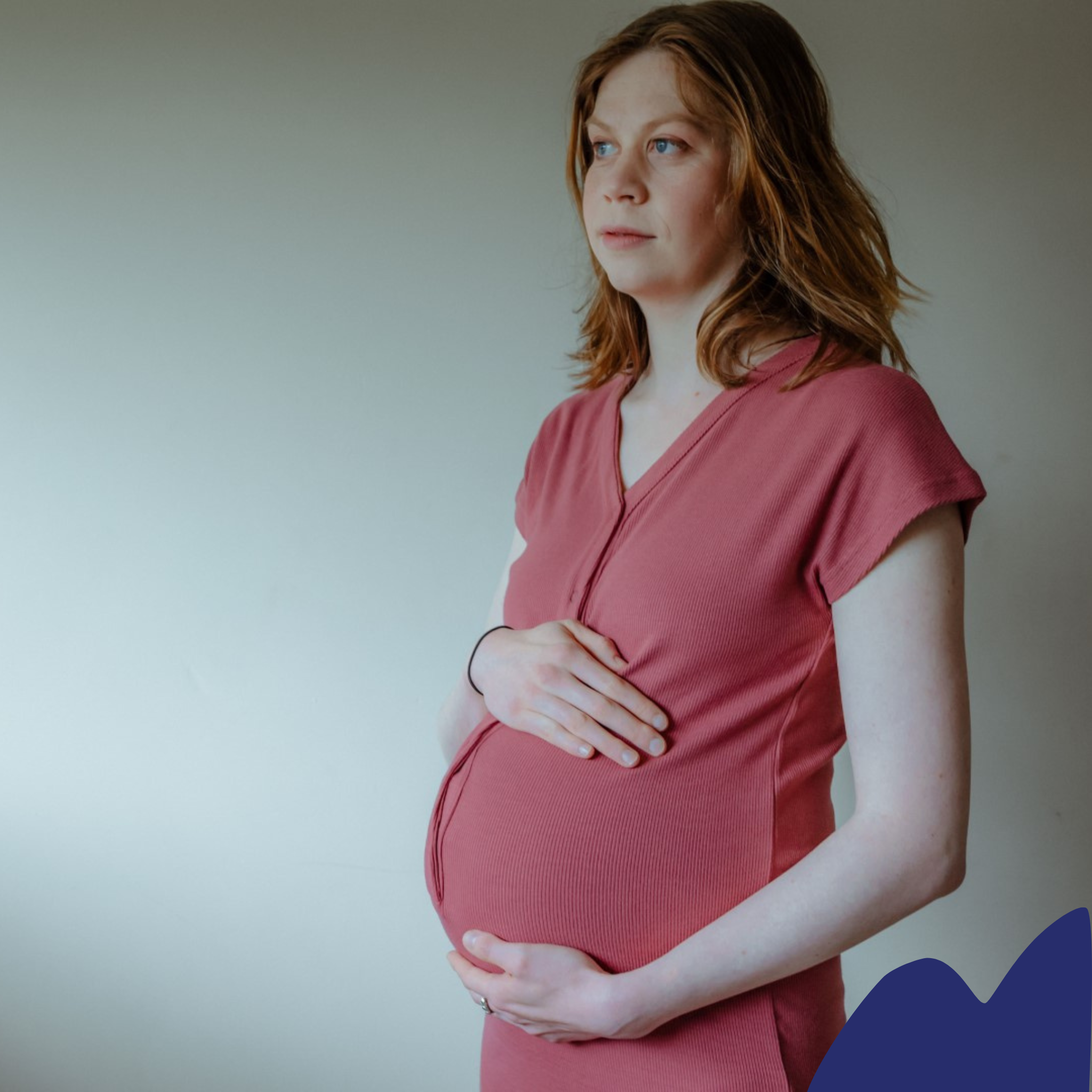 The Maternity Dress - Limited Rib - Bamboo