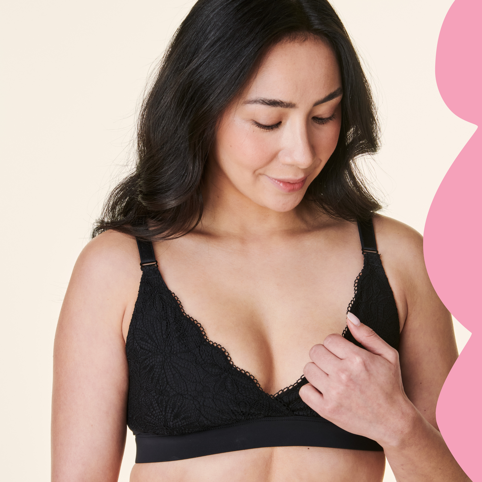 Lace bralette bravado