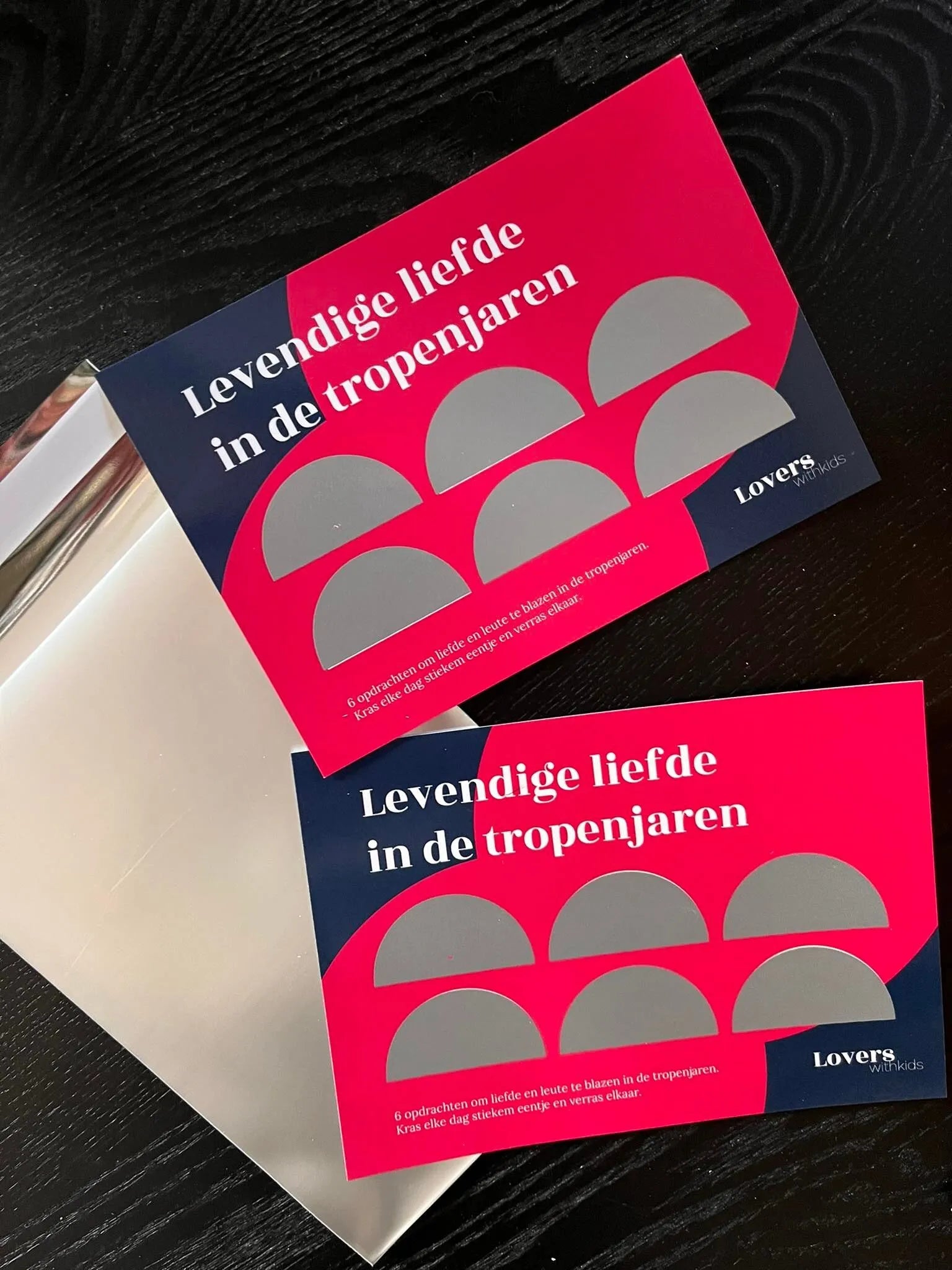 Cartes à gratter L'amour vivant dans les années tropicales - Katrien Koolen