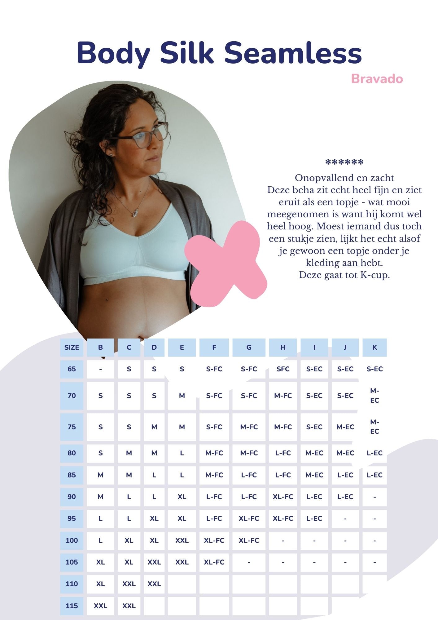 Body Silk Seamless - soutien-gorge de maternité et d'allaitement
