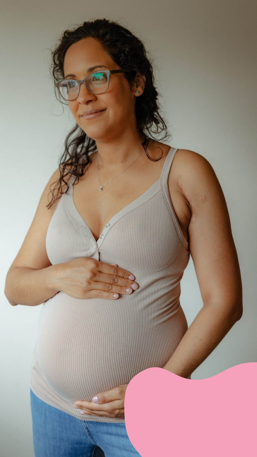 Marshmallow Pregnancy and Breastfeeding Top