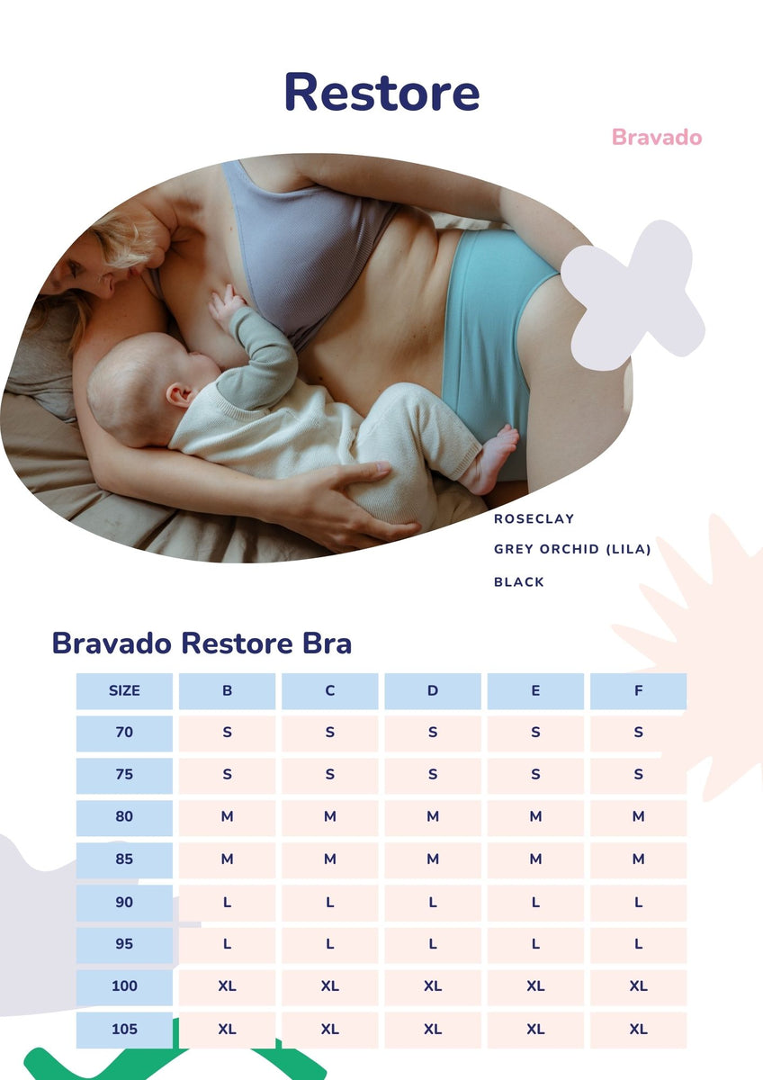 Bravado Designs Restore Bra in Grey Orchid