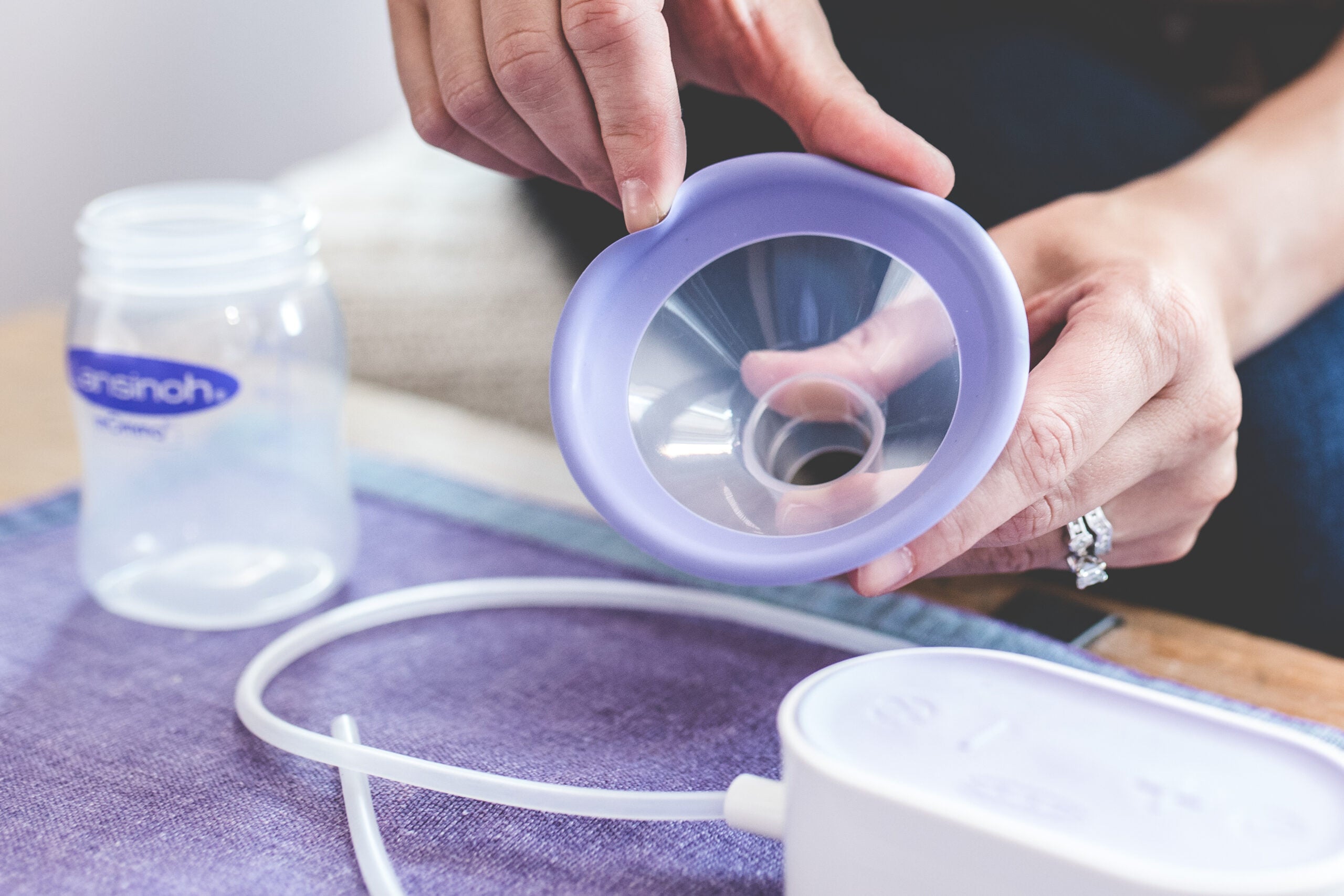 2 Comfort Fit breast shields