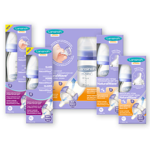 Biberon avec tétine Natural Wave