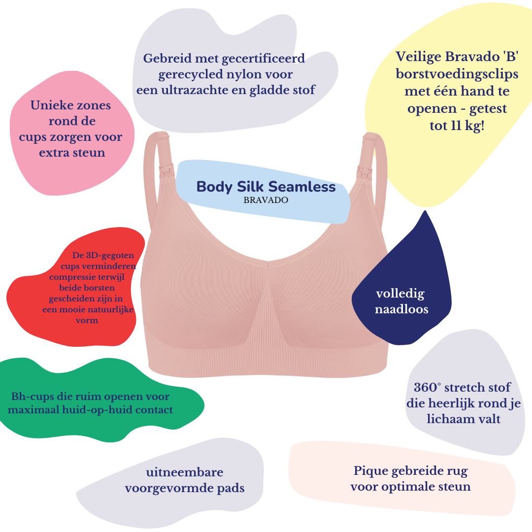 Body Silk Seamless - soutien-gorge de maternité et d'allaitement