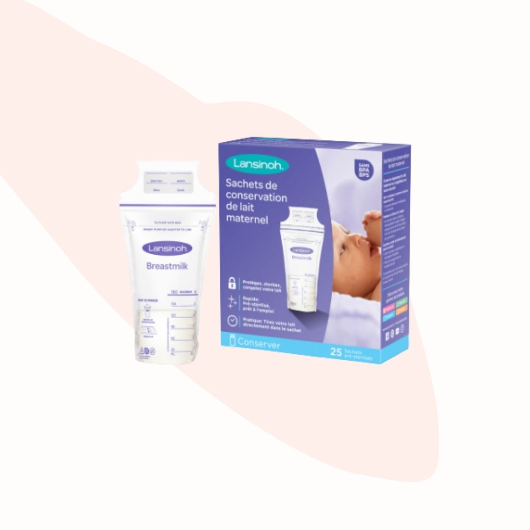 Bewaarzakjes voor moedermelk - Lansinoh