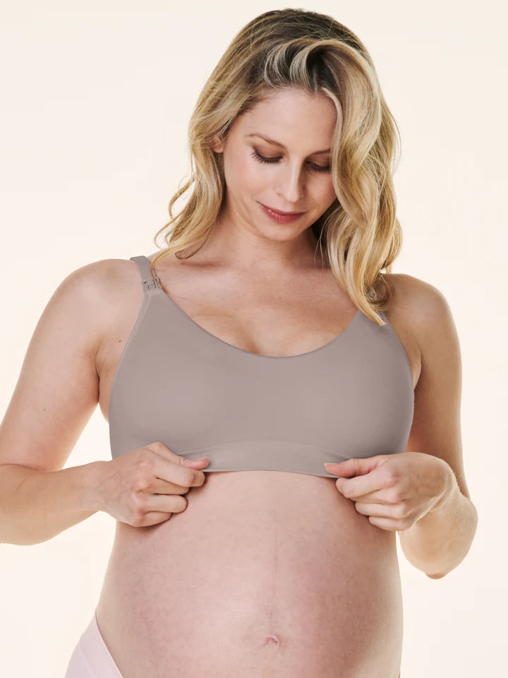 Scoop Neck Maternity &amp; Nursing Bra