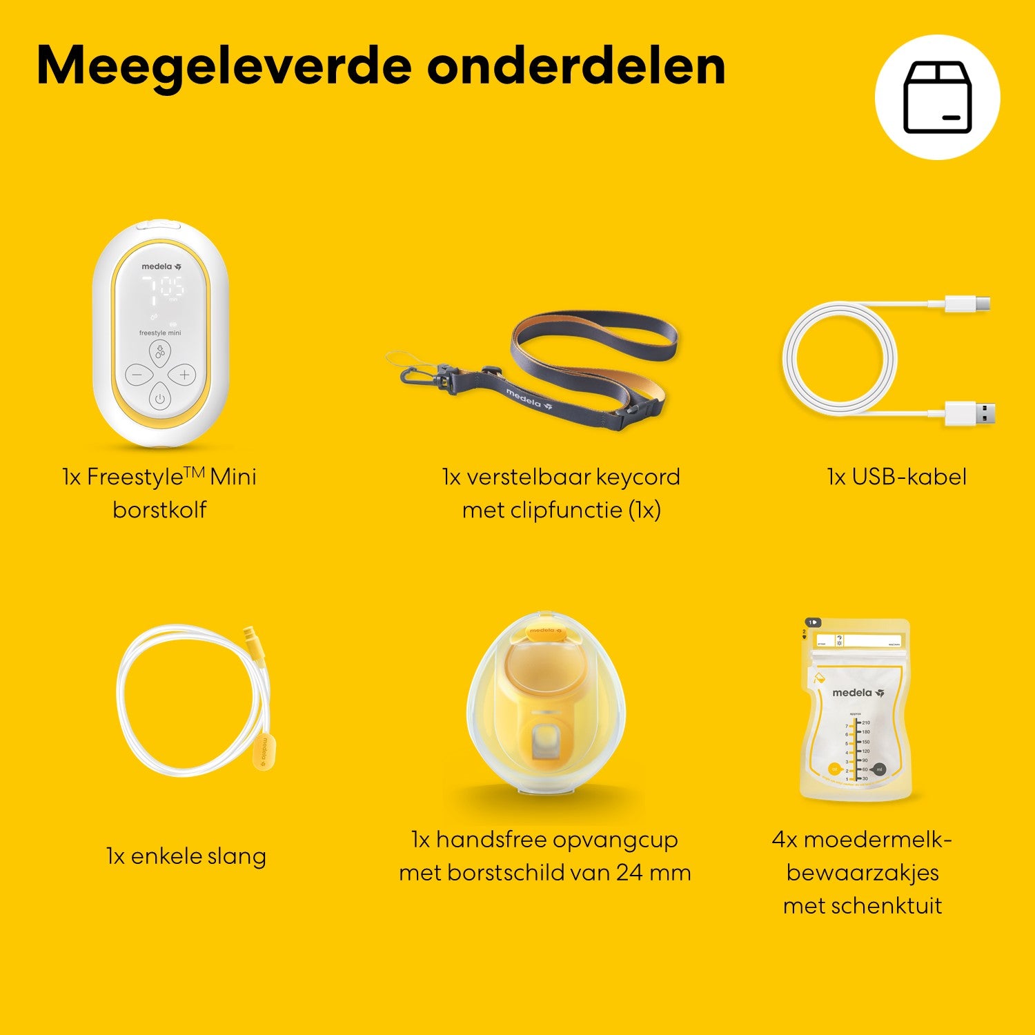 Medela Freestyle™ Mini Hands-free enkele elektrische borstkolf