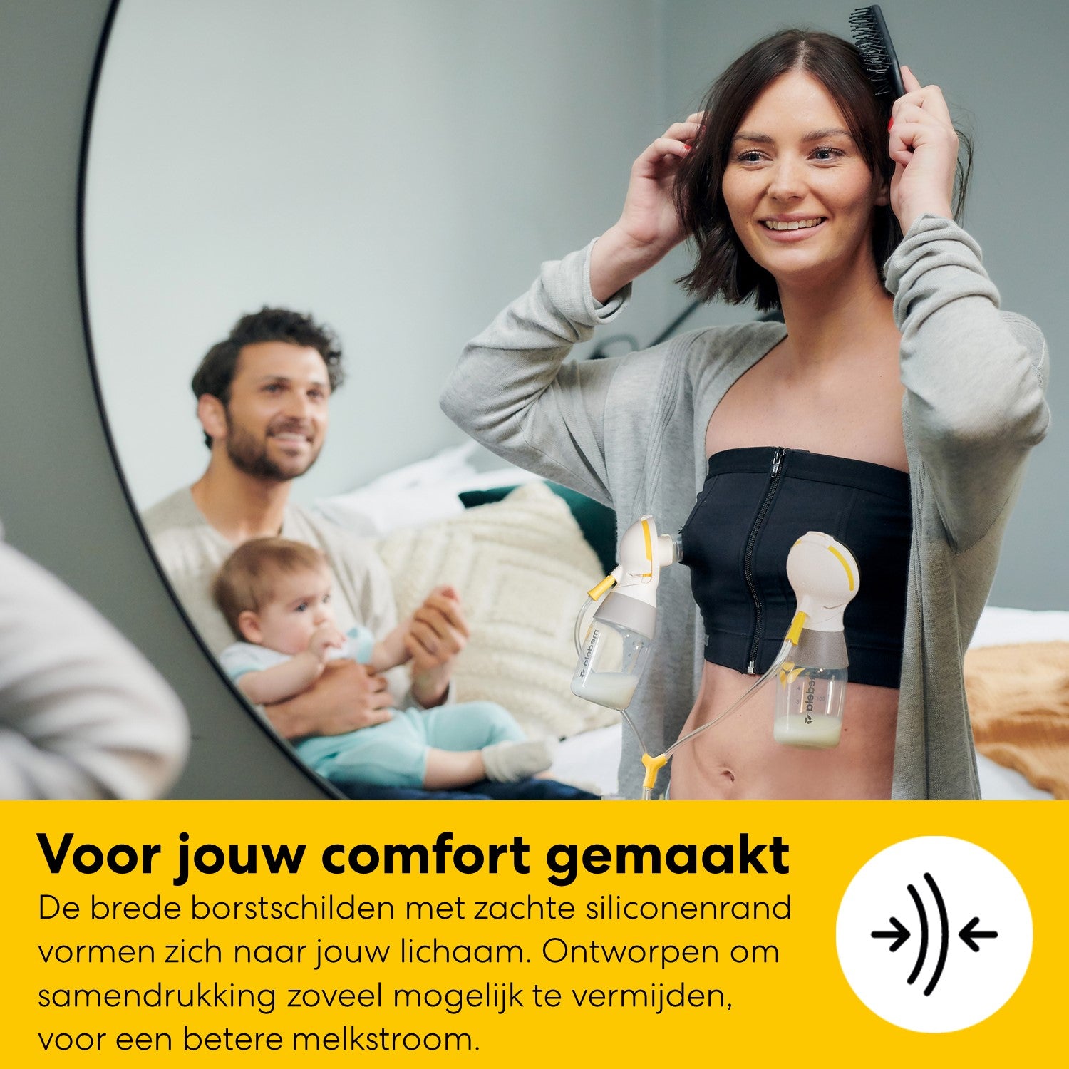 Medela Freestyle™ Mini dubbele elektrische borstkolf (klassieke set met flessen)