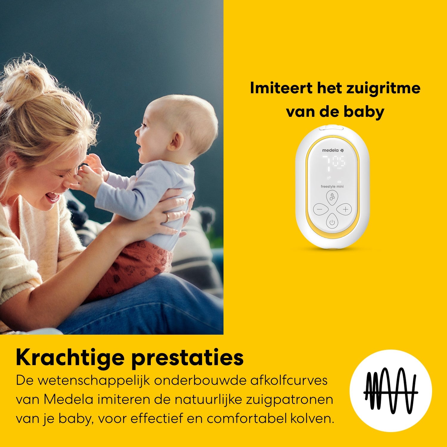 Medela Freestyle™ Mini dubbele elektrische borstkolf (klassieke set met flessen)