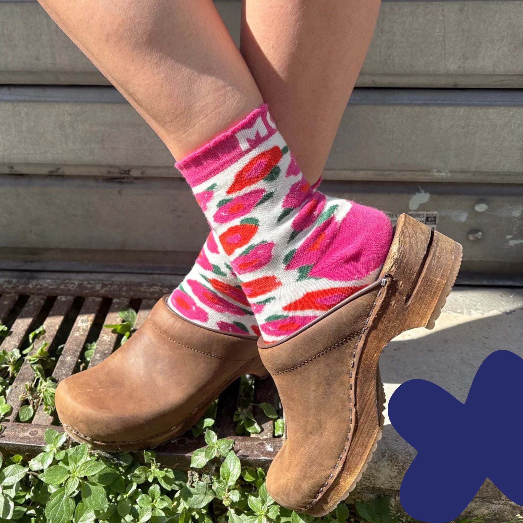 MOM Spring Flow'her Socks