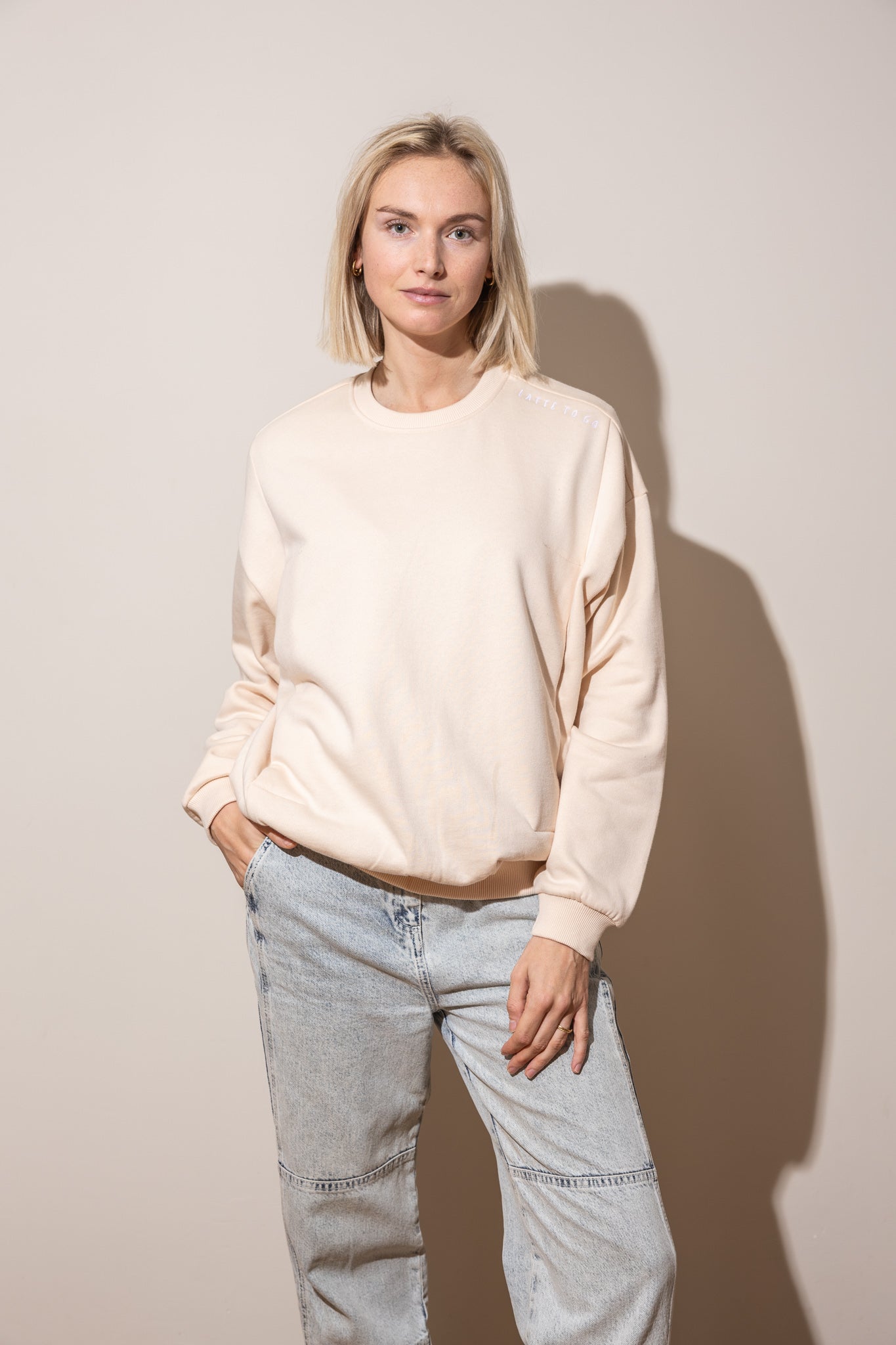 Latte Mamiato - Nursing Sweater - Beige