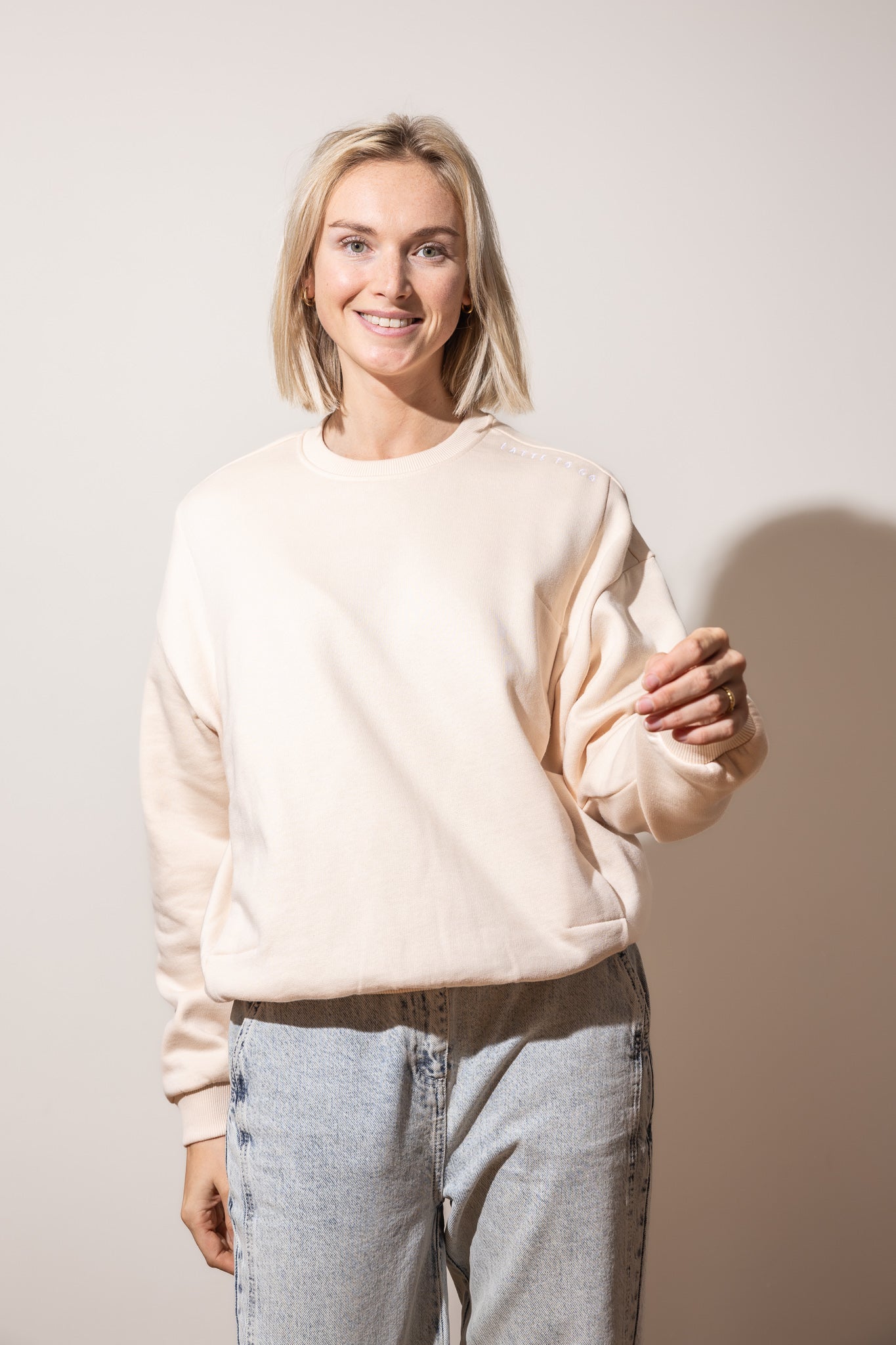 Latte Mamiato - Nursing Sweater - Beige