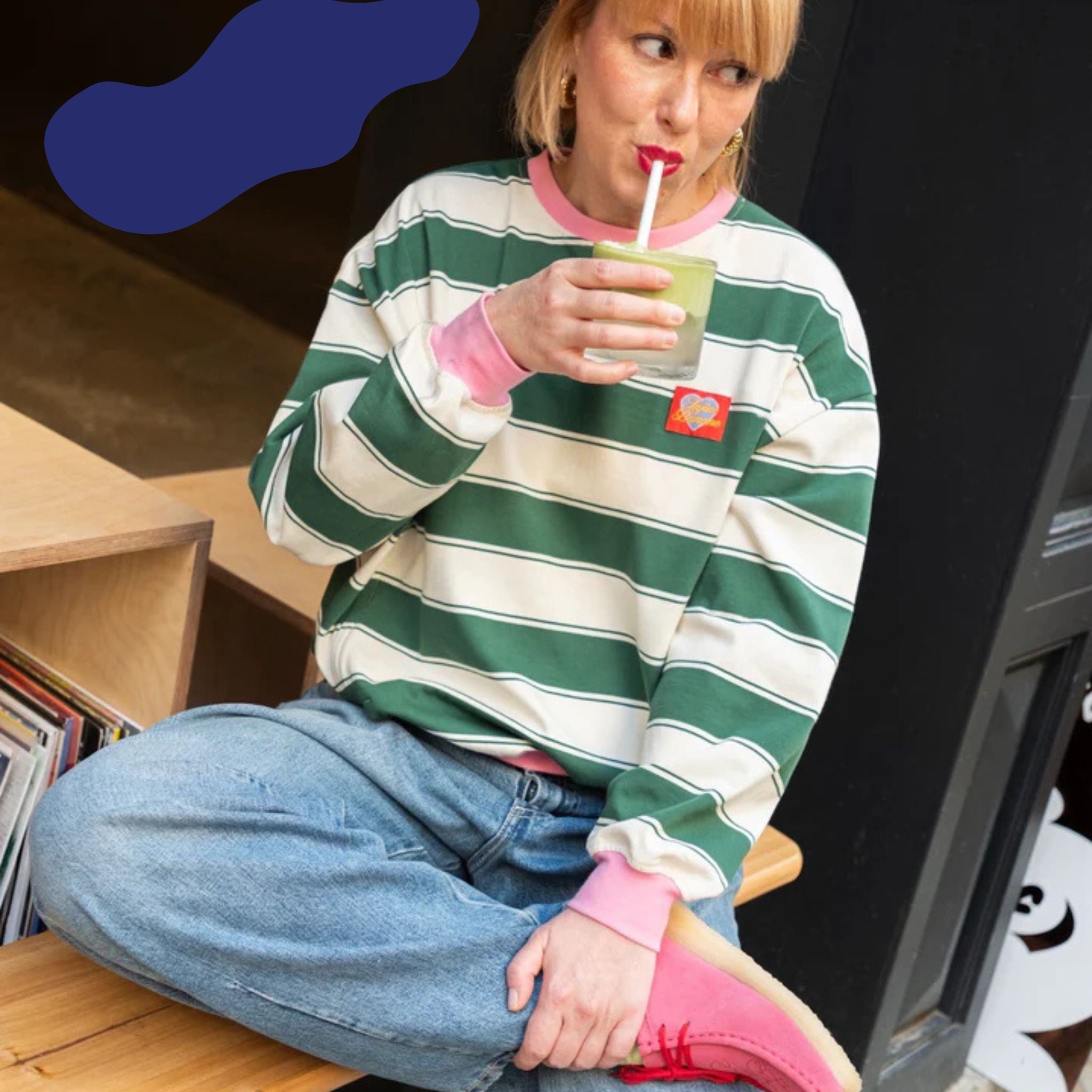 Lovers Voedingspolosweater