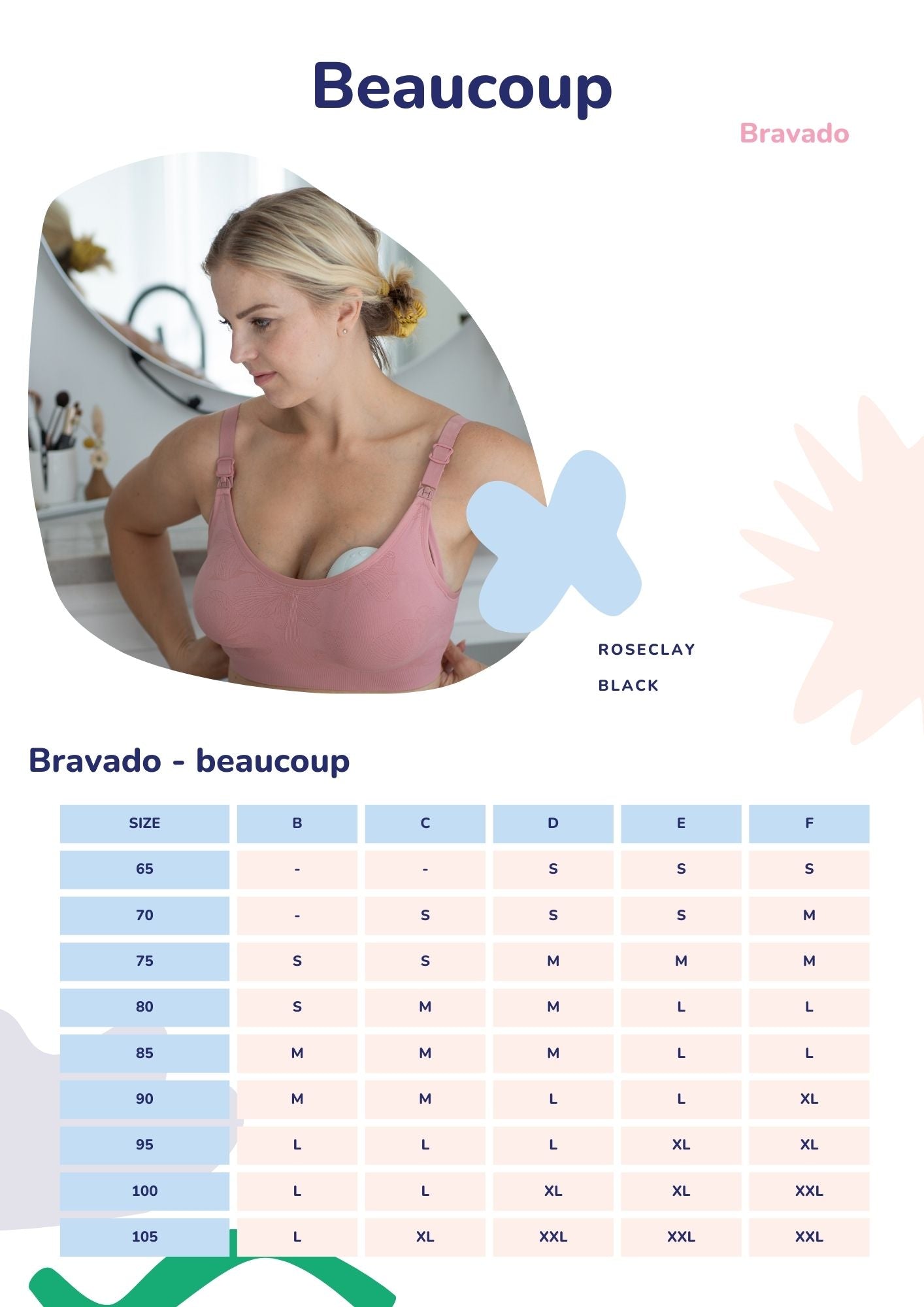 Beaucoup - Maternity and nursing bra