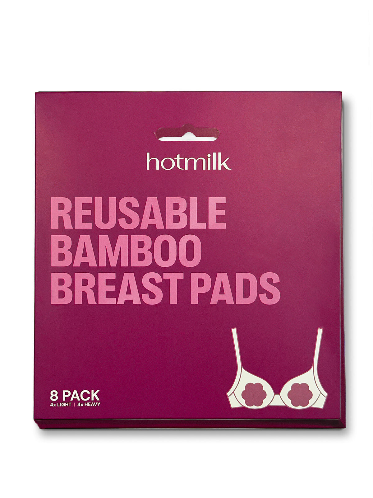 REUSABLE BREAST PADS* 8PK