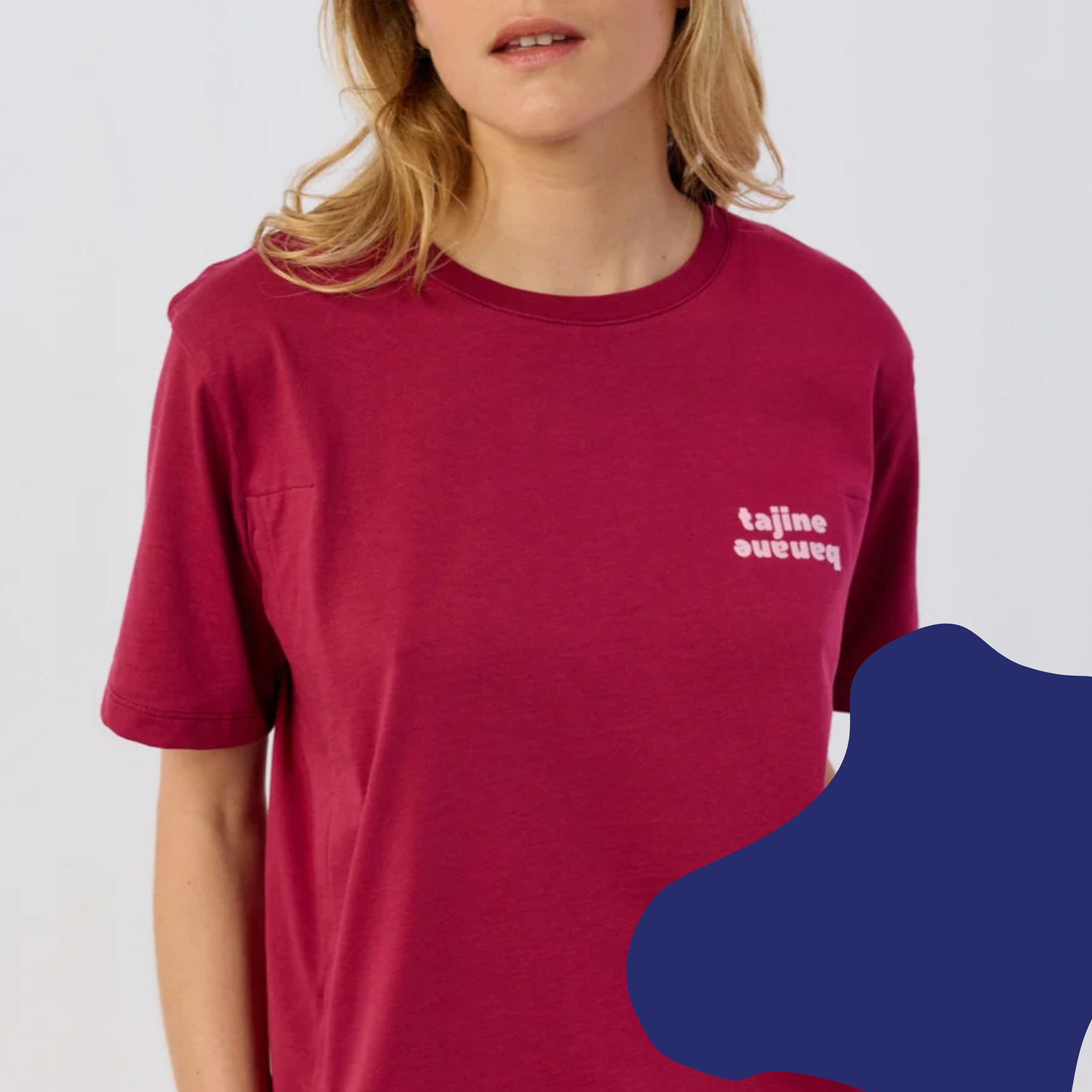 La p'allaite Borstvoeding T-shirt Framboos (pre order)