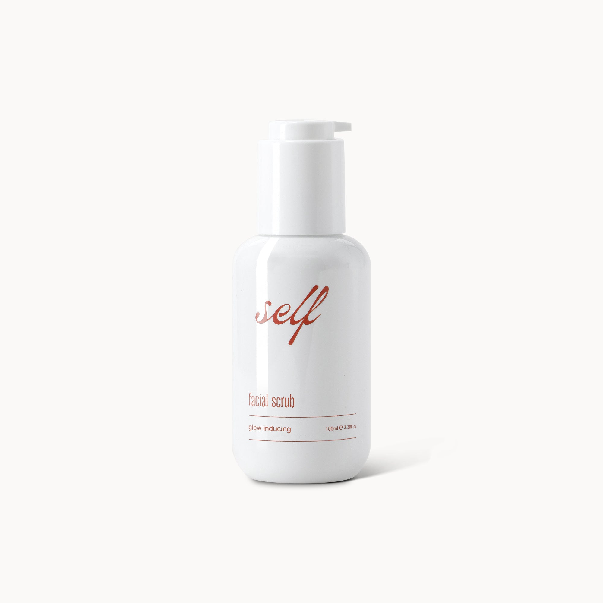 glow inducing facial scrub