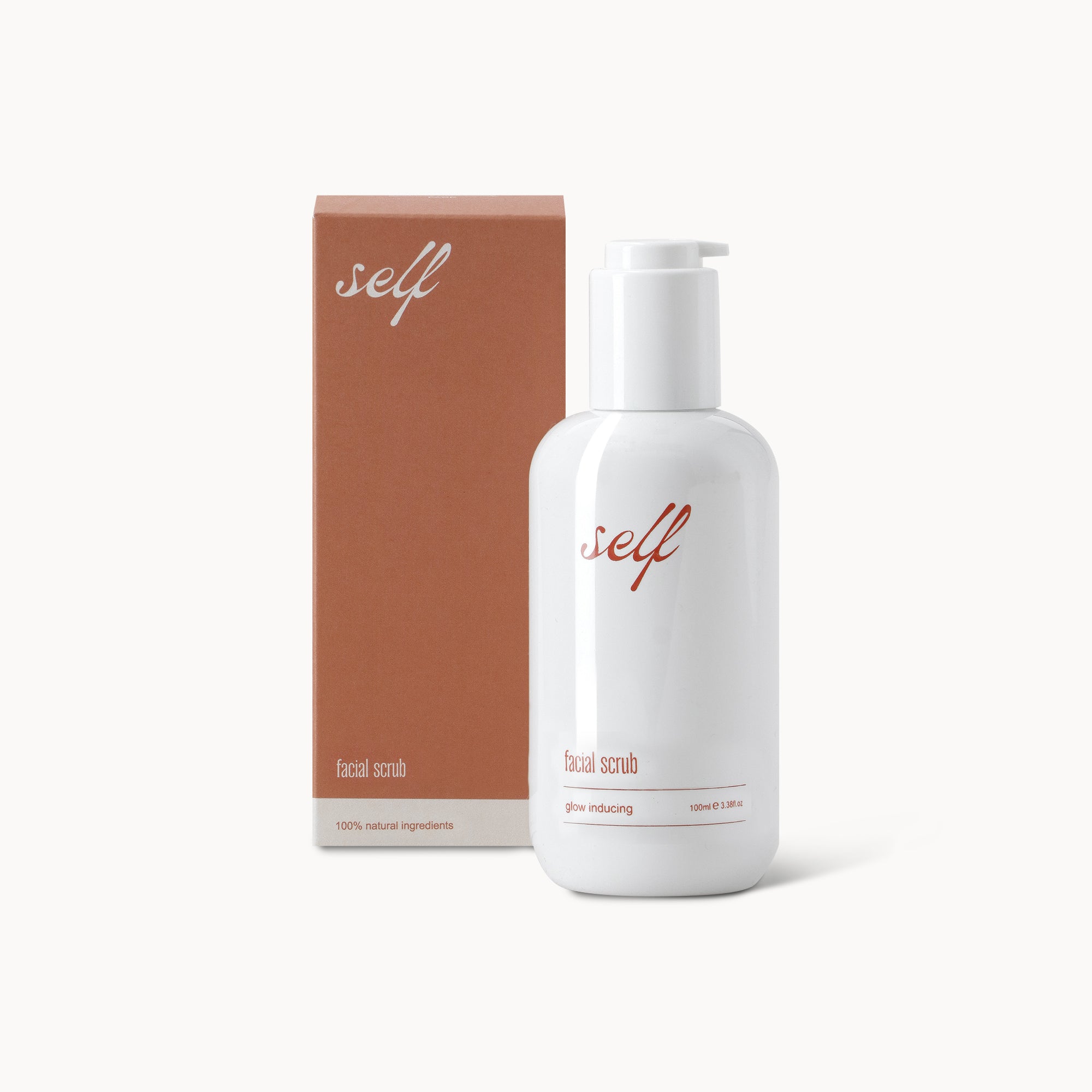 glow inducing facial scrub