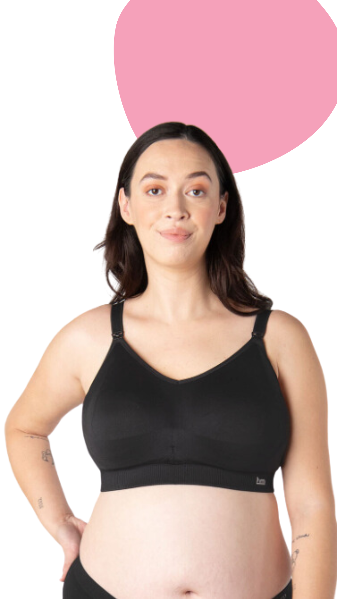 My everyday nursing bra Bust F+ - Hotmilk 