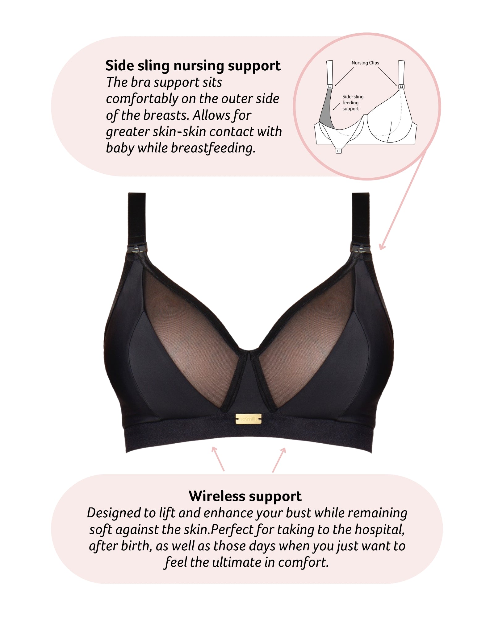 Hotmilk - Flawless maternity and nursing bra